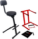 ProX X-GIGCHAIRMK2 Adjustable Throne Chair+ProX T-LPS600R controller stand W/Bag