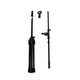 ProX T-MIC01 Tripod Microphone Stand W/ Boom + Shure A25D Microphone Clip &  Bag