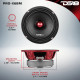 DS18 PRO-X6BM speaker dimensions