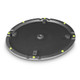 Gravity SSP WB SET 1 Loudspeaker Stand with Base and Cast Iron Weight Plate Black