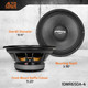 PRV 10MR650A 10" Mid Range Car Audio Speaker 650 Watts-350 Hz to 4000 Hz 4-Ohm