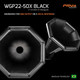 PRV Audio WGP22-50X BLACK 2" Exit Waveguide 30x30 Plastic ABS Bolt-On Horn