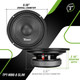 Timpano TPT-MB6-8 speaker dimensions diagram