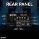 Gemini MXR-01BT rear panel connections