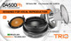2x PRV Audio D4500Ph Trio 2″ Midrange Driver 500 Watts 4” Voice Coil 8-Ohms – TRIO Phenolic Diaphragm