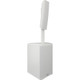 QSC KC12 white system angle view
