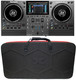 Numark Mixstream Pro Go Battery Powered Streaming DJ Controller + Hard Shell Bag