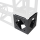 ProX XT-BT12-6WBLKMK2 BoltX 6 Way 12" Flushed Black Corner Block Bolted BoxTruss