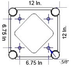 ProX XT-BT12-6WBLKMK2 Diagram