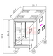 ProX XS-12USLAM24 12U Dimensions