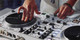 DJ scratching on Rane ONE MKII platter