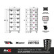 ProX XS-UTL2430TIER5 Dimensions and Features