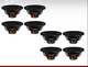 B&C 10MBX64 Midbass Woofer Eight Pack
