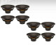 Eight pack B&C 12NDL88 8-Ohm Neodymium pro audio woofer