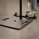 Gravity LA WI 1 Wheel insert for stands With base plate & nonslip rubber castors