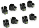 4x Gravity SA CC 35 B Cable Clips 35 mm for speaker stands & subwoofer poles