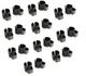 10x Gravity SA CC 35 B Cable Clips 35 mm for speaker stands & subwoofer poles