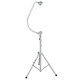 ProX X-MB20STAND WH 20" Mirror Ball Free-Standing Hook 35mm Pole w/ 1 RPM Motor