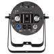 Rear control panel of ADJ stage light.