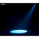Blue spot stage lighting effect