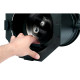 Adjusting a stage light lens.
