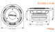 PRV 6CX380-4 SLIM technical diagram