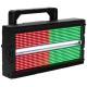 LED strobe with red, green, and white lights.