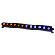 ADJ UBL12H amber and blue LEDs