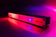 ADJ myDMX-RM illuminated with red light.