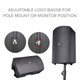 Avante Audio A12X rotatable logo badge