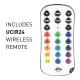 ADJ COB Cannon LP200X wireless remote control.