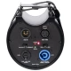 DMX splitter power input panel.