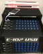 Stacked rack of E-107USB power centers.