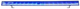 An LED UV light bar emitting blue light.