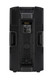 Rear view of an RCF ART 812-A active speaker.