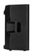 Side profile of a black RCF 812A speaker