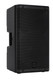Angled view of a black RCF 812A speaker.