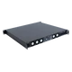 CVR D-2002 Black rear panel connections angle view