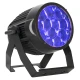 Encore LP12Z IP stage light glowing blue