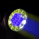 Focus Flex L19 with purple and lime beams.