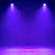 Focus Flex L7 stage purple lighting effect.