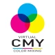 Focus Flex L7 virtual CMY color mixing.