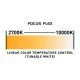 Focus Flex L7 color temperature chart.