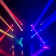 Focus Flex L7 colorful light beams.