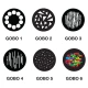 ADJ Focus Spot 5Z gobo selection.