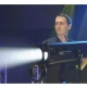 Operator using ADJ FS3000LED spotlight.