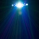 ADJ FURIOUS FIVE RG laser projections.