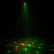 ADJ Furious Three RG green red beams.