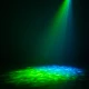 ADJ H2O Two blue and green light beam.