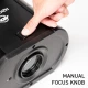 ADJ H2O Two manual focus knob.
